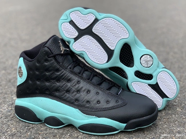 Rep Island Jordan Retro Air 13 414571-030 Black Green 0824